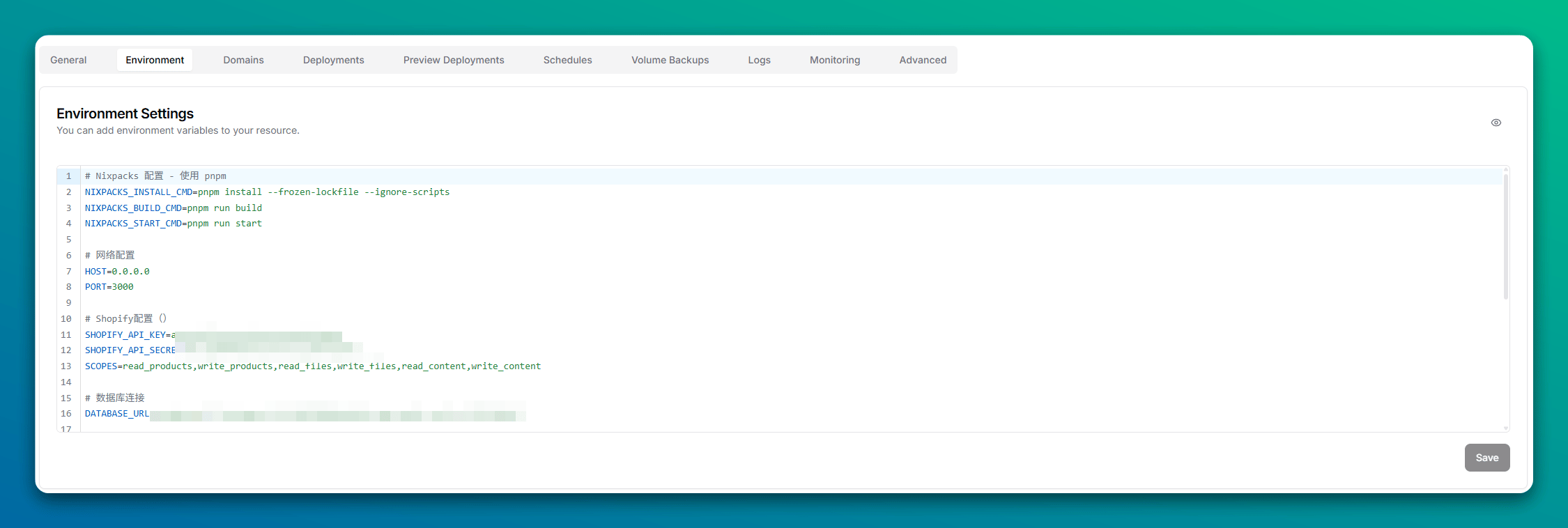deploy shopify app on vps using dokploy