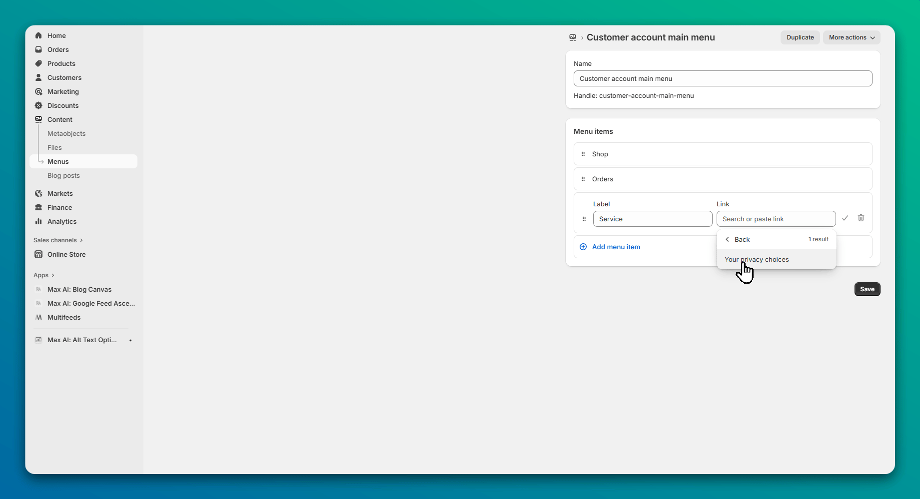 HOW TO ADD POLICY for shopify store